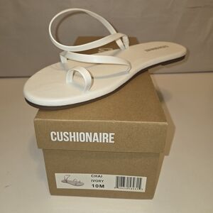 Cushionaire Ivory Women's Sandals